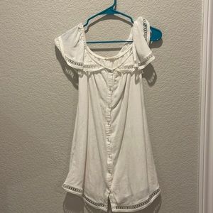 LA hearts white dress